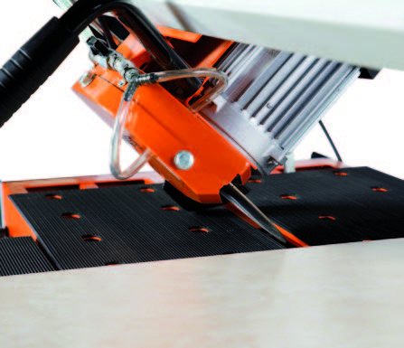 45&deg; miter-cut built-in